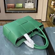 Bottega Veneta Calfskin SLIP Tote Handbag Green – 44052 – 36x24x12cm - 5