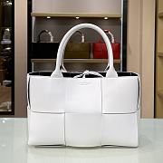 Bottega Veneta Calfskin SLIP Tote Handbag White – 44052 – 36x24x12cm - 1