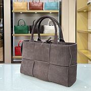 Bottega Veneta SLIP Tote Inner Leather Deep Brown – 44052 – 36x24x12cm - 4