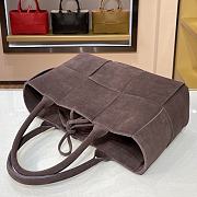 Bottega Veneta SLIP Tote Inner Leather Deep Brown – 44052 – 36x24x12cm - 6