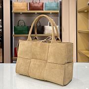 Bottega Veneta SLIP Tote Inner Leather Beige – 44052 – 36x24x12cm - 3