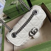 Gucci GG Marmont Bag Full White – 446744 – 23x14x6cm - 5