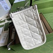 Gucci GG Marmont Shoulder Bag Full White – 681483 – 26.5x19x11cm - 2