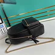 Gucci Backpack All Black –31x22.5x9.5cm - 4