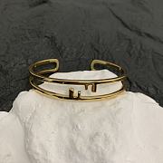 Fendi O’lock Bracelet Gold-colored - 4