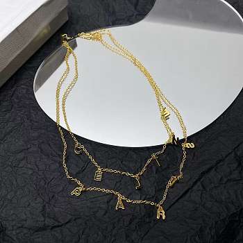 Celine Letter Necklace - Size 48