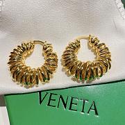 Balenciaga Curl Yellow Gold Earrings - 1