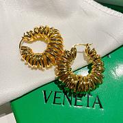 Balenciaga Curl Yellow Gold Earrings - 3