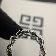 Givenchy G Chain Ring Silver  - 5