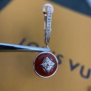 Louis Vuitton B Blossom Earrings, Yellow Gold, White Gold, Cornelian And Diamonds - Q96899 - 5