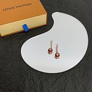 Louis Vuitton B Blossom Earrings, Yellow Gold, White Gold, Cornelian And Diamonds - Q96899 - 3