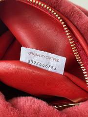 Bottega Veneta Mini Jodie Red - 680697 – 27x23x8 cm - 2