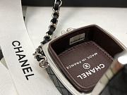 Chanel Mini Powder Box Silver Buckle – 5x5x3cm - 4