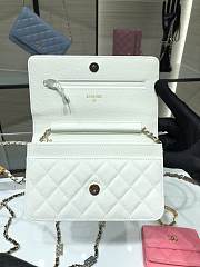 Chanel WOC 21K Caviar Leather White  –19cm - 2