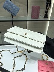 Chanel WOC 21K Caviar Leather White  –19cm - 5