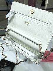 Chanel WOC 21K Caviar Leather White  –19cm - 6