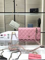 Chanel WOC 21K Caviar Leather Pink –19cm - 1