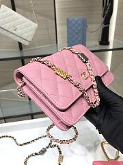 Chanel WOC 21K Caviar Leather Pink –19cm - 6