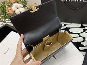 Chanel 21K Portable Mirror Box Bag Black – 99105 – 12x5x17cm - 2