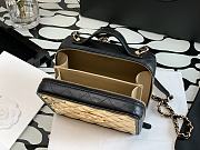 Chanel 21K Vanity Case Gold-Black – 14.5x18.5x7.5 cm - 2