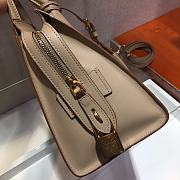 Prada Calf Leather Beige Handbag – lBA046 –30x22 cm - 2