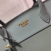 Prada Calf Leather Green Handba – 30x22 cm - 6