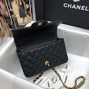 Chanel Classic Black Caviar Top Handles - 20×14×7cm - 4