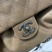 Chanel Vintage Caviar Leather In Brown - 30x18x4cm - 4