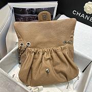 Chanel Vintage Caviar Leather In Brown - 30x18x4cm - 3