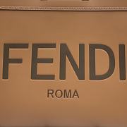 Fendi Sunshine Brown Large Tote - 40.5x21.5x35cm - 6