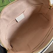 Gucci Ophidia Dome Bag Beige Ebony Mystic White - 23.5x19x8cm - 2