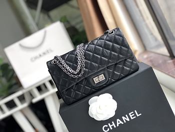 Chanel Coco Black Sliver Hardware Bag 25cm