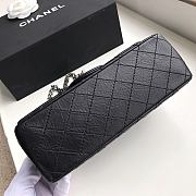 Chanel Coco Black Sliver Hardware Bag 25cm - 5