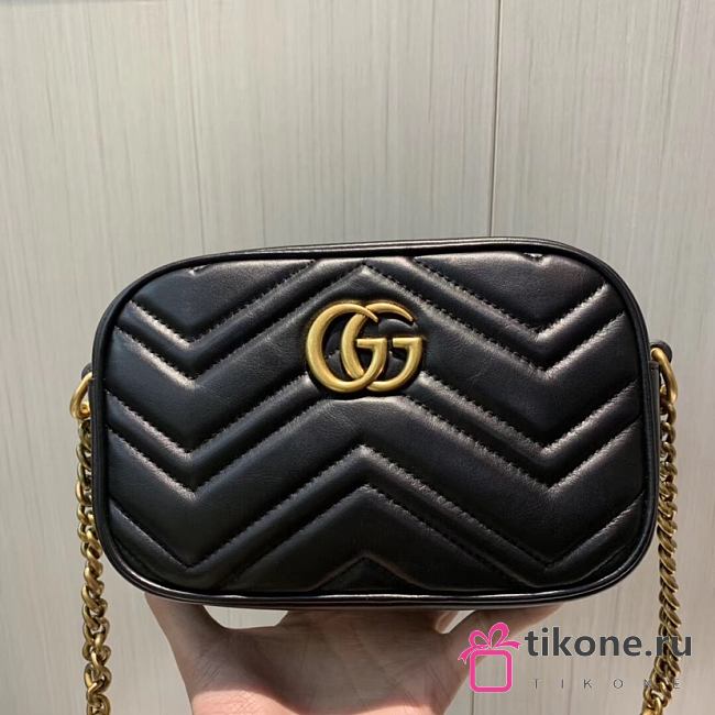 GUCCI GG MARMONT MATELASSE BAG 448065 - 1