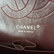 CHANEL FLAP BAG CAVIAR 30 CM  - 5