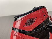 Air Jordan 1 High OG Bred Patent 555088-063  - 6