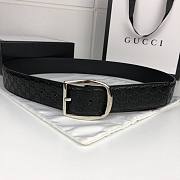 GUCCI SILVER BUCKLE 449716 40mm  - 6