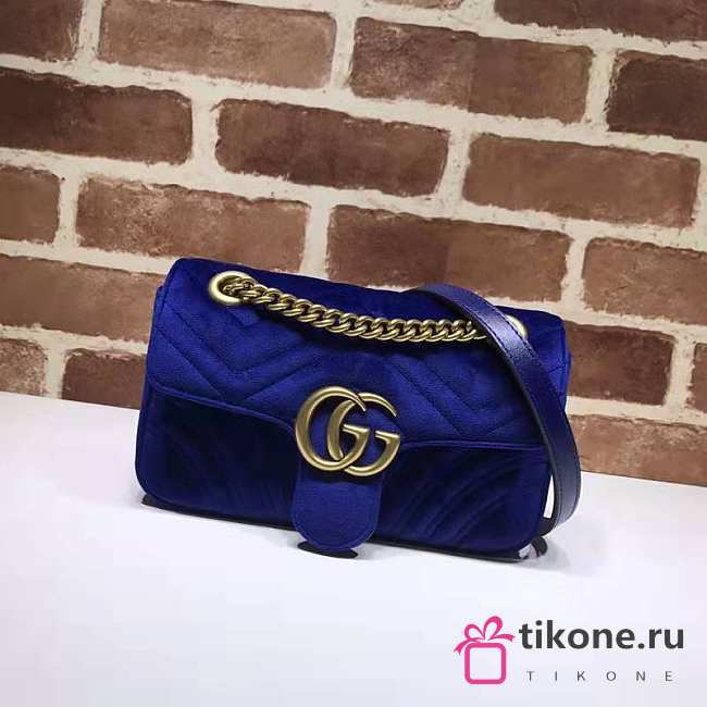 GUCCI GG MARMONT BAG  - 1