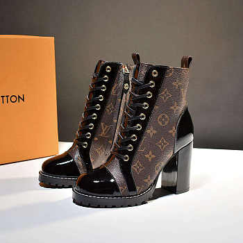 Louis Vuitton Classic High-Heel Martin Boots