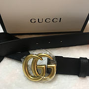 Gucci Belt Gold Buckle - 2