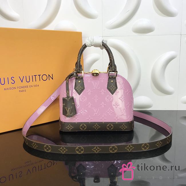 Louis Vuitton Alma BB Monogram Vernis M90583  - 1