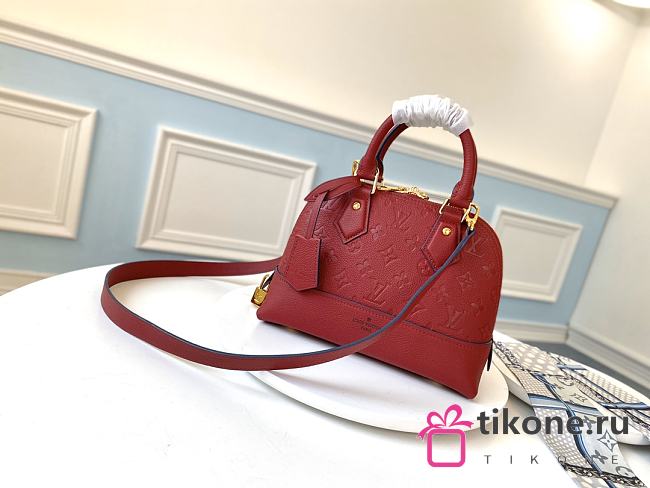 Louis Vuitton Alma BB Red M44829  - 1