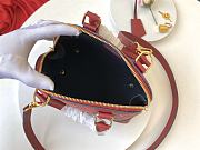 Louis Vuitton Alma BB Red M44829  - 5