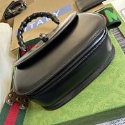 GUCCI BAMBOO 1947 21CM BLACK 675797 - 6