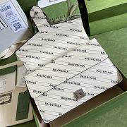 Gucci x Balenciaga Dionysus Bag White - 28×18×9cm - 5