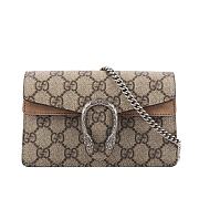 Gucci Dionysus GG Supreme Mini Bag - 19x11.5x4.5cm - 1