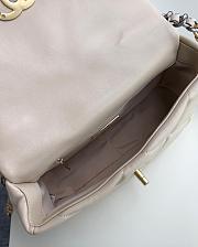 Chanel 19 Flap Bag Beige 26cm  - 4