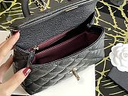 CHANEL COCO HANDLE BLACK MINI 99003 - 5