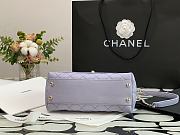 CHANEL COCO HANDLE PURPLE 23CM - 4