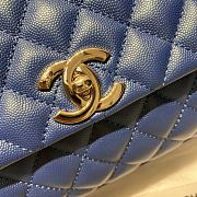 CHANEL COCO HANDLE BULE 28CM 92991 - 6